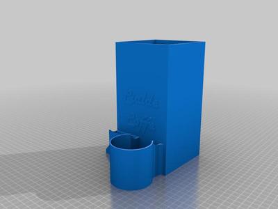 Portacialde Caffè con porta bicchierini e stecchette mer mescolare - Coffee pod holder