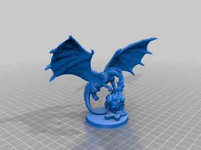 Young Green Dragon - Attack Pose