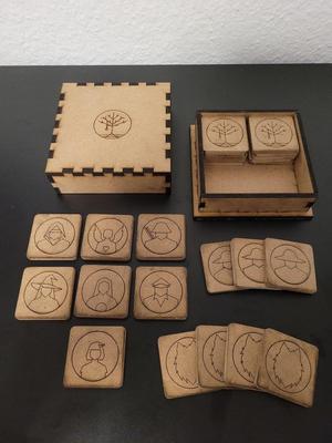 Village Mystery Werewolf Tile Set