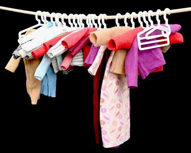 Stopmotion Puppet Clothing Template and Hanger Collection