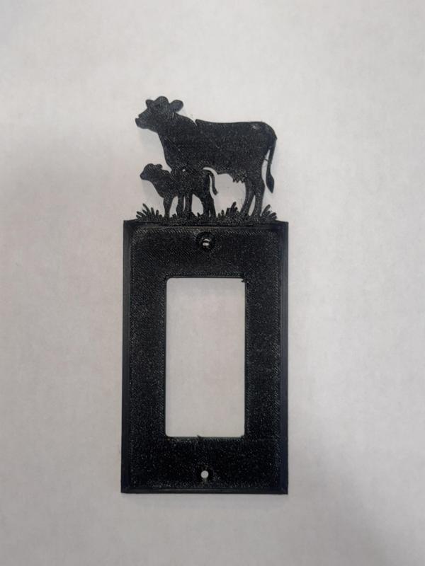 Cow outlet cover