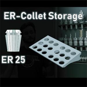 DIN-Rail Storage | ER25 Collets