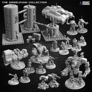 Dieselpunk Collection - fight The Authority as diesel heroes!