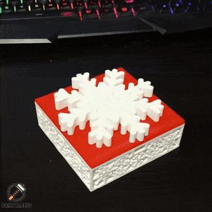 Snowflake Mechanically Locking Box Season of Giving