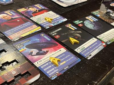 Star Trek Captain's Chair Board Game Exhaust Tokens