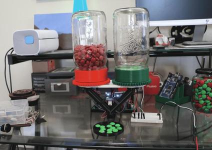 Automatic M&M Dispenser 