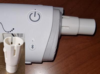 Universal CPAP tube adapter for ResMed AirMini