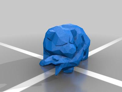 Mr. Grizz Statue Splatoon