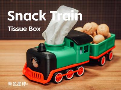 Snack Train (Tissue Box)