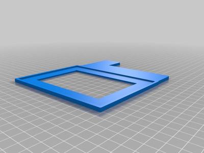 Porta placa L V13 para moto