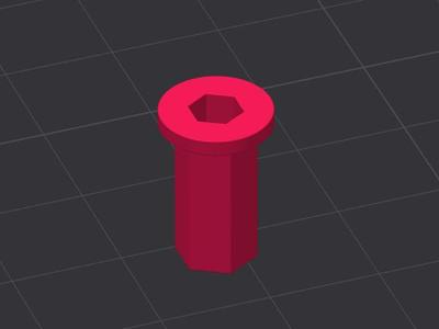 Bit adapter 6mm to 4mm