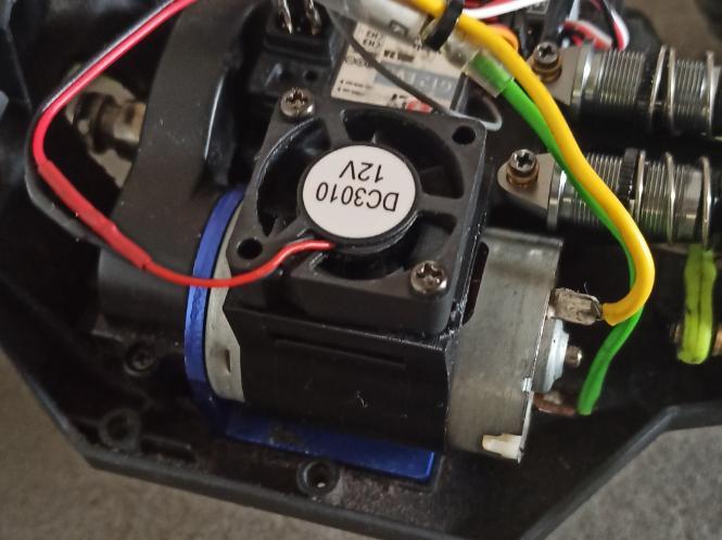 RC 550 Motor Fan Duct with 30mm Fan Mount