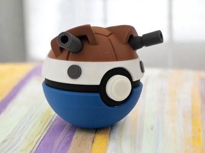 #0009 Blastoise Pokéball - Multiparts