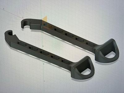 Ender 3v2 Bed Handle