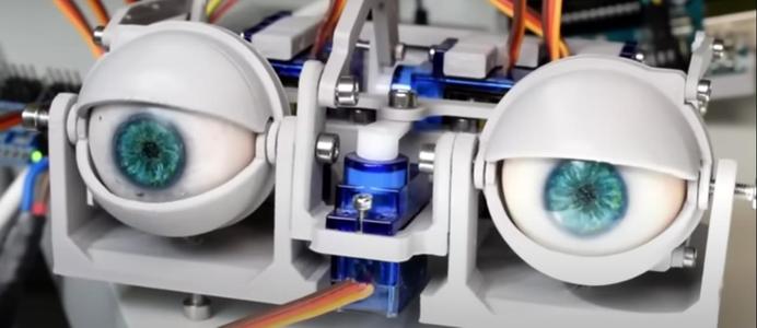 Snapfit 3d animatronic eyes