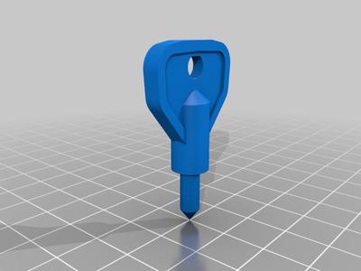 key for tripple axle gear