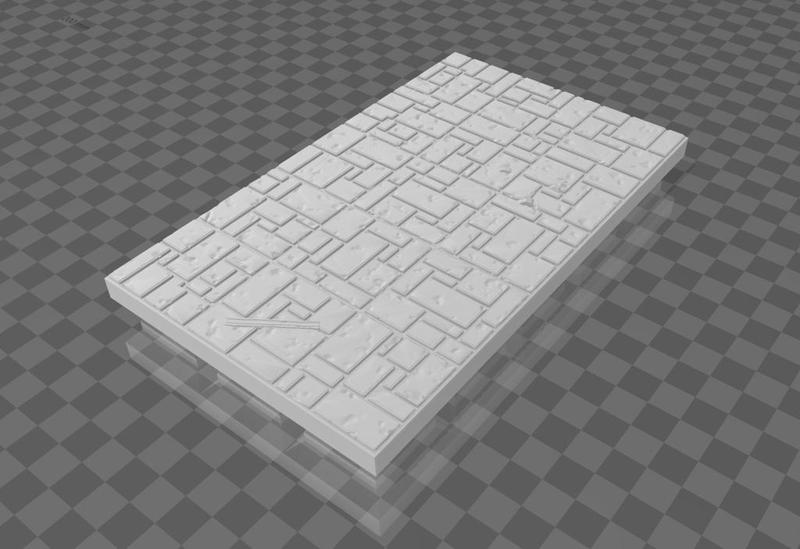 Basic Hero Quest Room A3 (Dungeon Blocks compatible)