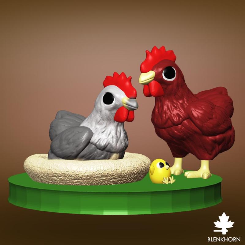 ANIMAL SERIES - BACKYARD CHICKENS