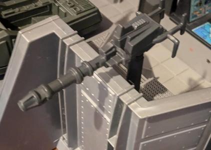 GI Joe Headquarters Command Center Laser Cannon mount stand
