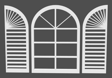 Window With Shutters