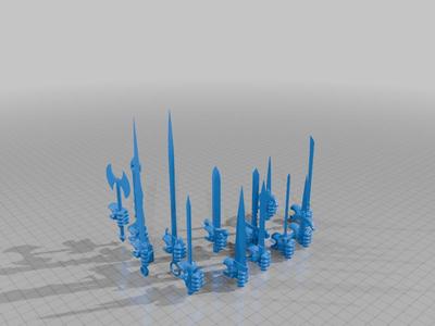 accessories for Skeleton - TinkerCad kit