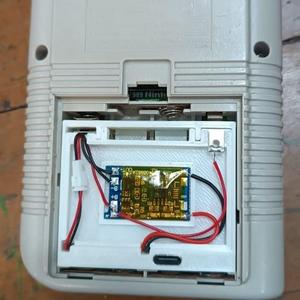 Removable battery mod for Gameboy DMG (BL5C battery size)