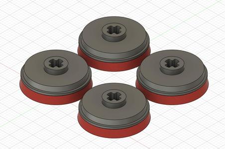 HO/H0 Lego Wheel 20 mm
