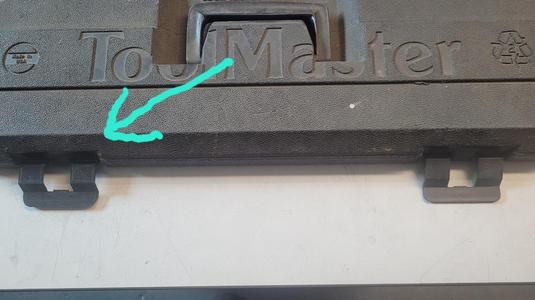 ToolMaster / Craftsman toolbox tote latch