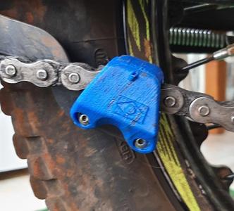 Motorcycle Trials chain pad