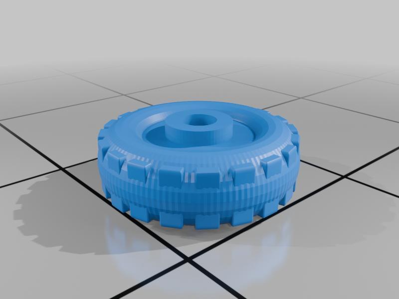 Matchbox / Lensey 9mm Grey Wheel