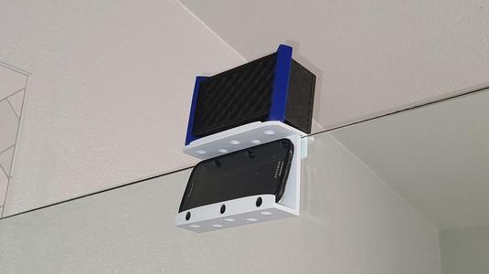 Frameless Glass Shower Speaker & Phone Caddy