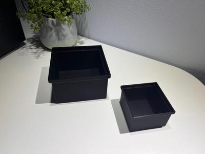 Simple stackable box (2 sizes)