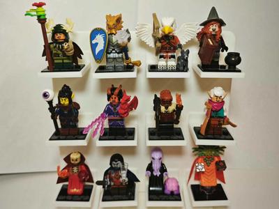 minifigure display Ikea skadis 