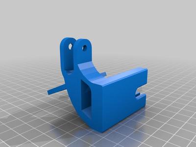 Filament guide for Ender 3 with filament sensor rotate 65 degrees