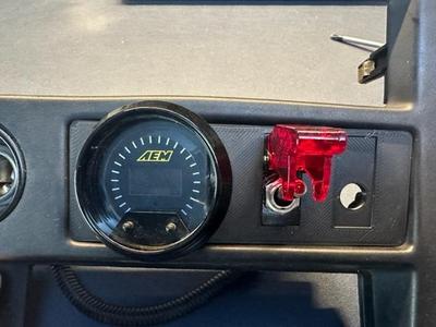 Toyota Supra MK3 Ashtray Delete (blank, pocket, pod, switches)