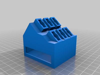 Interdental toothbrush holder V2