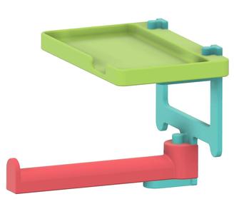 Toilet paper holder with phone stand (iPhone 16 pro)