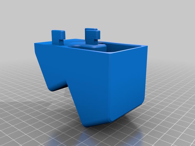Ikea skadis pegboard camera battery holder