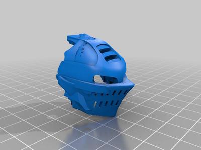 Bionicle Medieval knight mask of strength