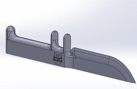 3D Printed Test Knife - 1 piece, no supports