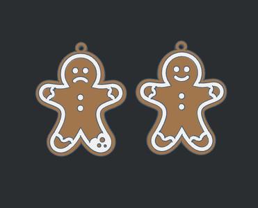 Holiday Gingerbread Ornaments