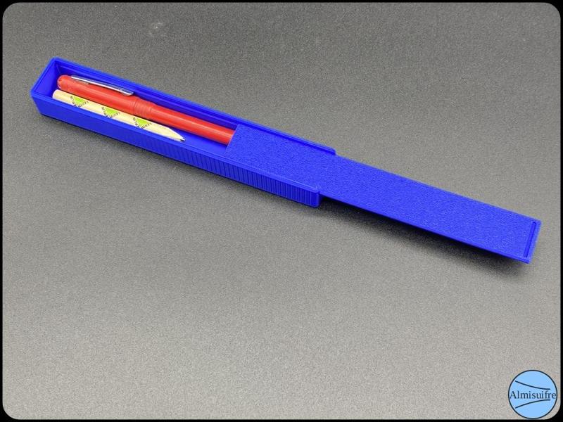 Minimalist Pen Case with Tab Closure