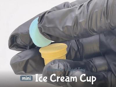 Ice Cream Cup [mini] - Magnetic Fidget Toy