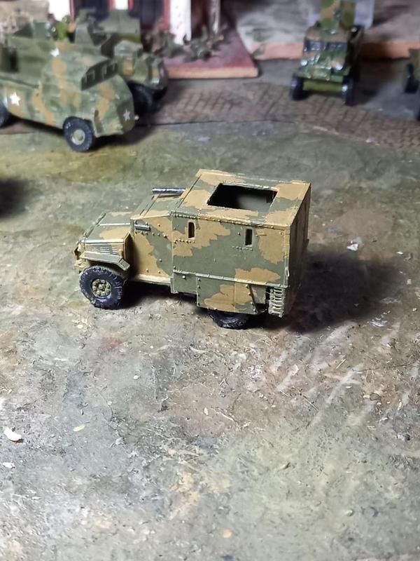 BEDFORD OXA 30 CWT ARMOURED TRUCK
