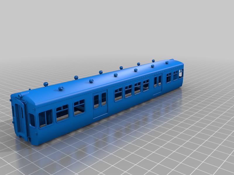 South Maitland Tulloch railcar HO scale