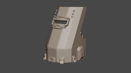 HALO COMBAT BARRIER 1/18 SCALE