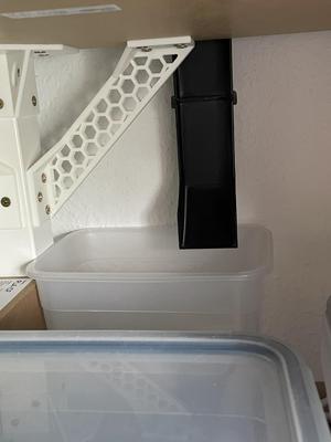 Bambulab P1P/P1S/X1C - Long Drop Poop Chute extended - antivibrationmat and concreteplate compatible