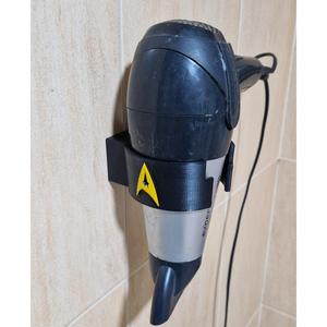 Federation star trek Hair Dryer Holster hanger 