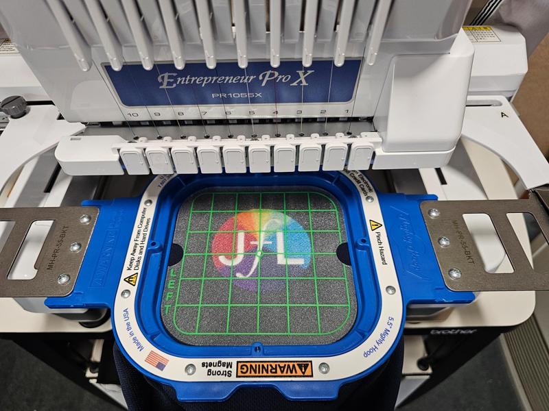 Embroidery Sheet Template for 5.5" Mighty Hoop