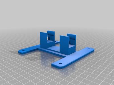 VESA holder for T5 linear lamp (monitor backlight)